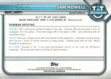 2021-22 Bowman University #81 Sam Howell Chrome Pink