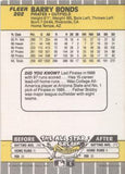 1989 Fleer #202 Barry Bonds
