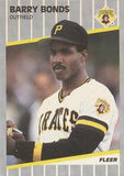 1989 Fleer #202 Barry Bonds