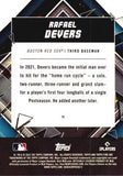 2022 Topps Fire #11 Rafael Devers