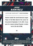2022 Topps Fire #28 Jose Ramirez