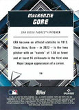 2022 Topps Fire #73 MacKenzie Gore