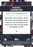 2022 Topps Fire #89 Miguel Cabrera