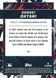 2022 Topps Fire #35 Shohei Ohtani