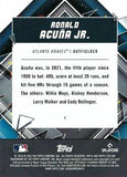 2022 Topps Fire #1 Ronald Acuña Jr.