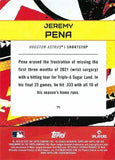 2022 Topps Fire #71 Jeremy Pena