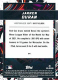 2022 Topps Fire #94 Jarren Duran