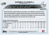 2022 Topps Pro Debut #PD-73 Corbin Carroll