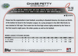2022 Topps Pro Debut #PD-158 Chase Petty