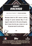 2022 Topps Fire #142 Manny Machado