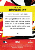 2022 Topps Fire #107 Julio Rodriguez