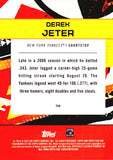 2022 Topps Fire #114 Derek Jeter