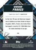 2022 Topps Fire #128 Wander Franco