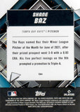 2022 Topps Fire #134 Shane Baz
