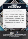 2022 Topps Fire #145 Rickey Henderson