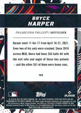 2022 Topps Fire #153 Bryce Harper