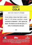 2022 Topps Fire #187 Gerrit Cole