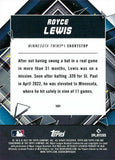 2022 Topps Fire #191 Royce Lewis