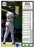 1989 Upper Deck #440 Barry Bonds