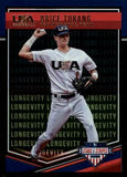 2018 Panini USA Baseball Stars & Stripes #32 Brice Turang Longevity