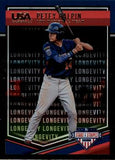 2018 Panini USA Baseball Stars & Stripes #65 Petey Halpin Longevity