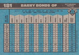 1990 Bowman #181 Barry Bonds