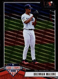 2019 Panini Stars & Stripes USA Baseball #40 Brennan Malone Base Longevity