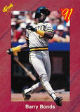 1991 Classic II #T78 Barry Bonds