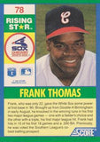1991 Score 100 Rising Stars #78 Frank Thomas