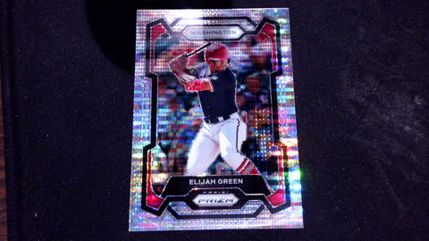 2024 Panini Prizm #269 Elijah Green Pulsar Prizms #/499