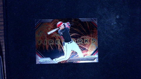 2024 Panini Prizm #14 Dylan Crews Fireworks