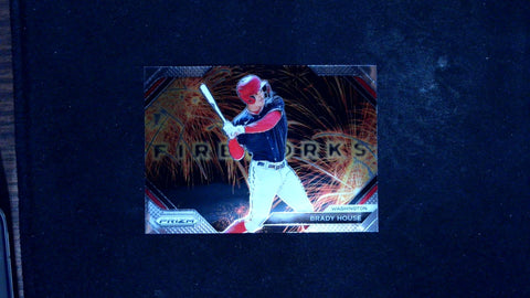 2024 Panini Prizm #21 Brady House Fireworks