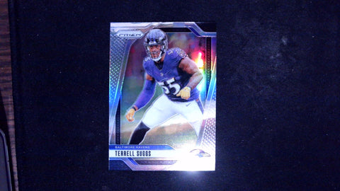 2024 Panini Prizm #26 Terrell Suggs Silver
