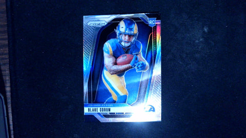 2024 Panini Prizm #4 Blake Corum Rookie Variations Silver Prizm