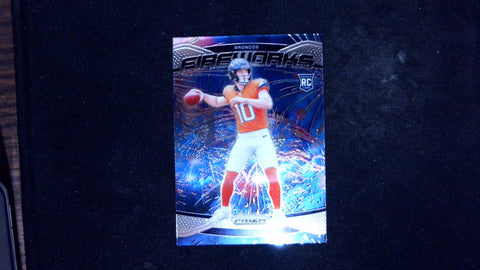 2024 Panini Prizm #23 Bo Nix Fireworks
