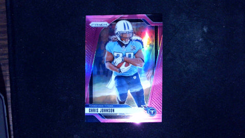 2024 Panini Prizm #284 Chris Johnson Pink
