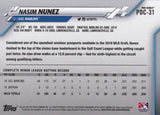 2020 Topps Pro Debut #PDC-31 Nasim Nunez Chrome