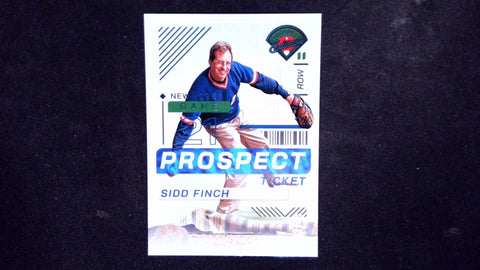 2024 Panini Prospect Edition #187 Sidd Finch Teal #/49