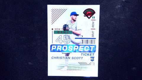 2024 Panini Prospect Edition #74 Christian Scott Red #/299
