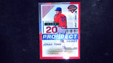 2024 Panini Prospect Edition #67 Jonah Tong Red Holo #/199