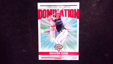 2024 Panini Prospect Edition #18 Seaver King Domination