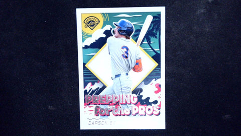 2024 Panini Prospect Edition #6 Carson Benge Prepping For The Pros