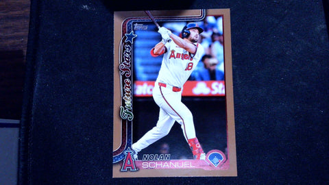 2025 Topps #210 Nolan Schanuel Gold #/2025