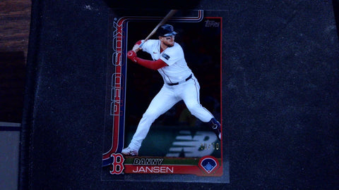 2025 Topps #92 Danny Jansen Clear #/10