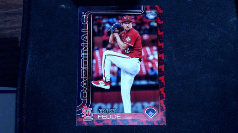 2025 Topps #229 Erick Fedde Team Color Border