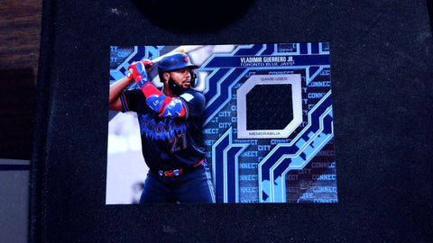 2025 Topps #CC-VGJ Vladimir Guerrero, Jr. City Connect Swatch Relics