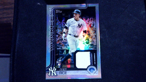 2025 Topps #337 Ben Rice Real One Relics