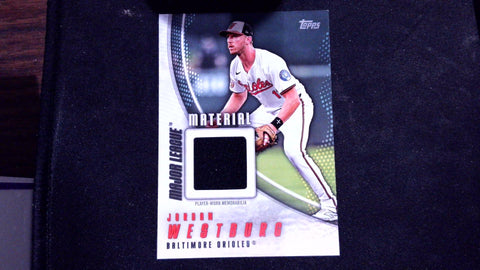 2025 Topps #MLM-JW Jordan Westburg Major League Material Relics