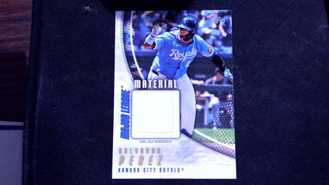 2025 Topps #MLM-SP Salvador Perez Major League Material Relics