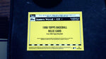 2025 Topps #T90R-JWO James Wood 1990 Topps Baseball 35th Anniversary Relics